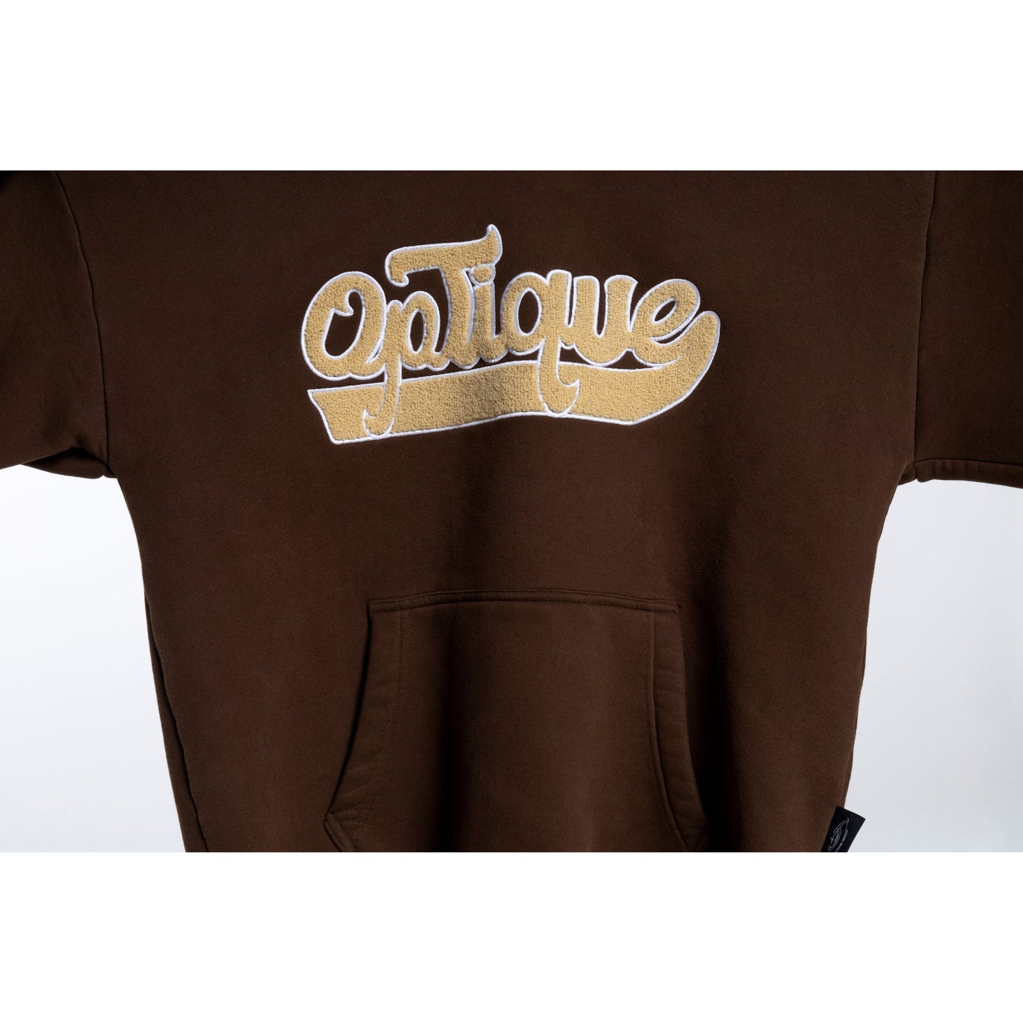 Optique Brown Hoodie