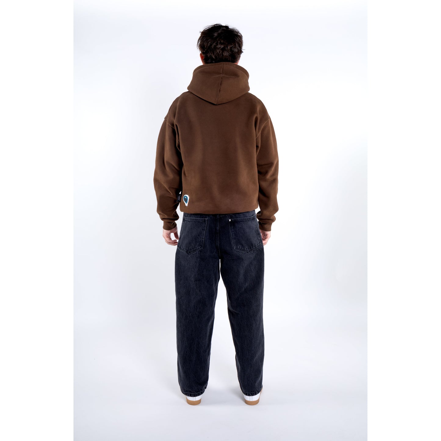 Optique Brown Hoodie