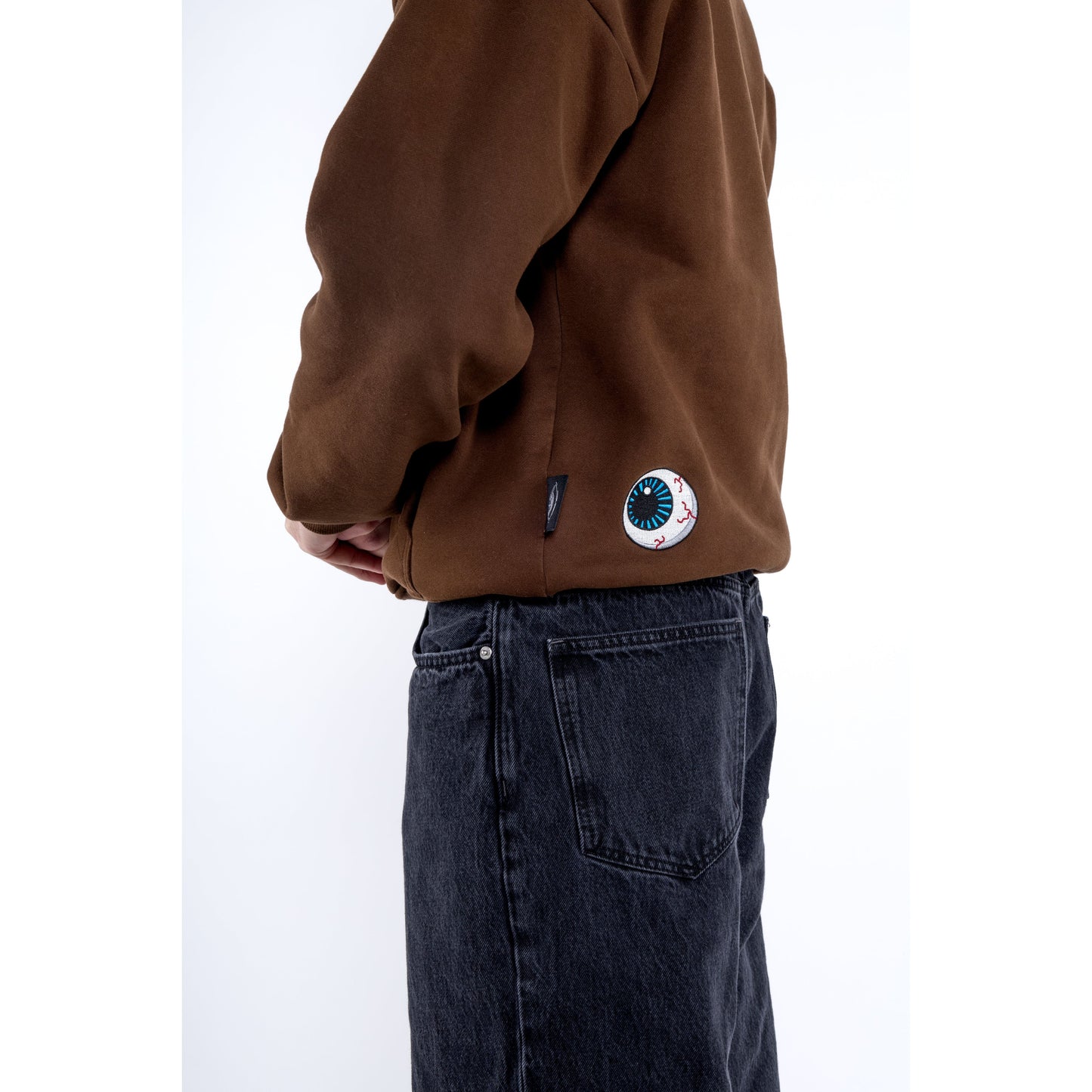 Optique Brown Hoodie