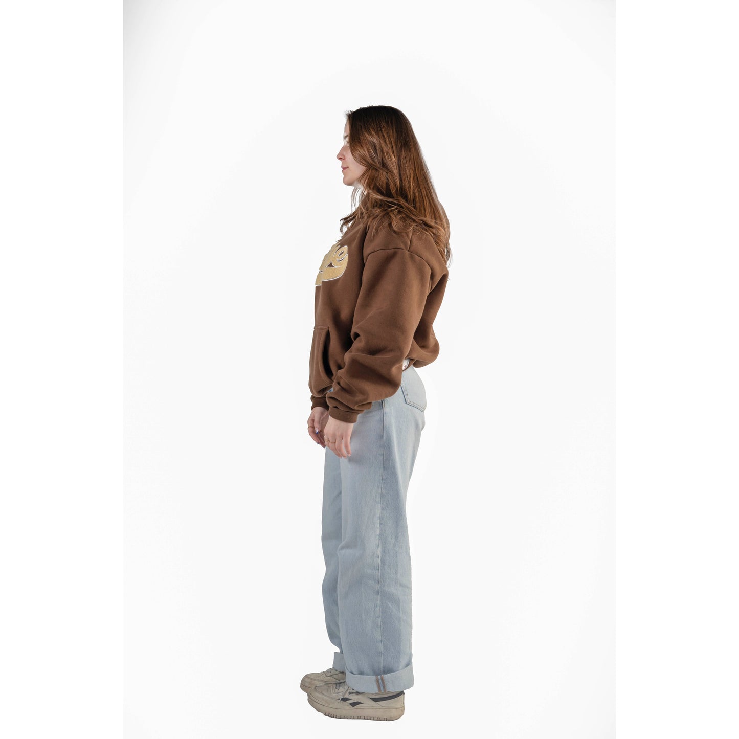 Optique Brown Hoodie
